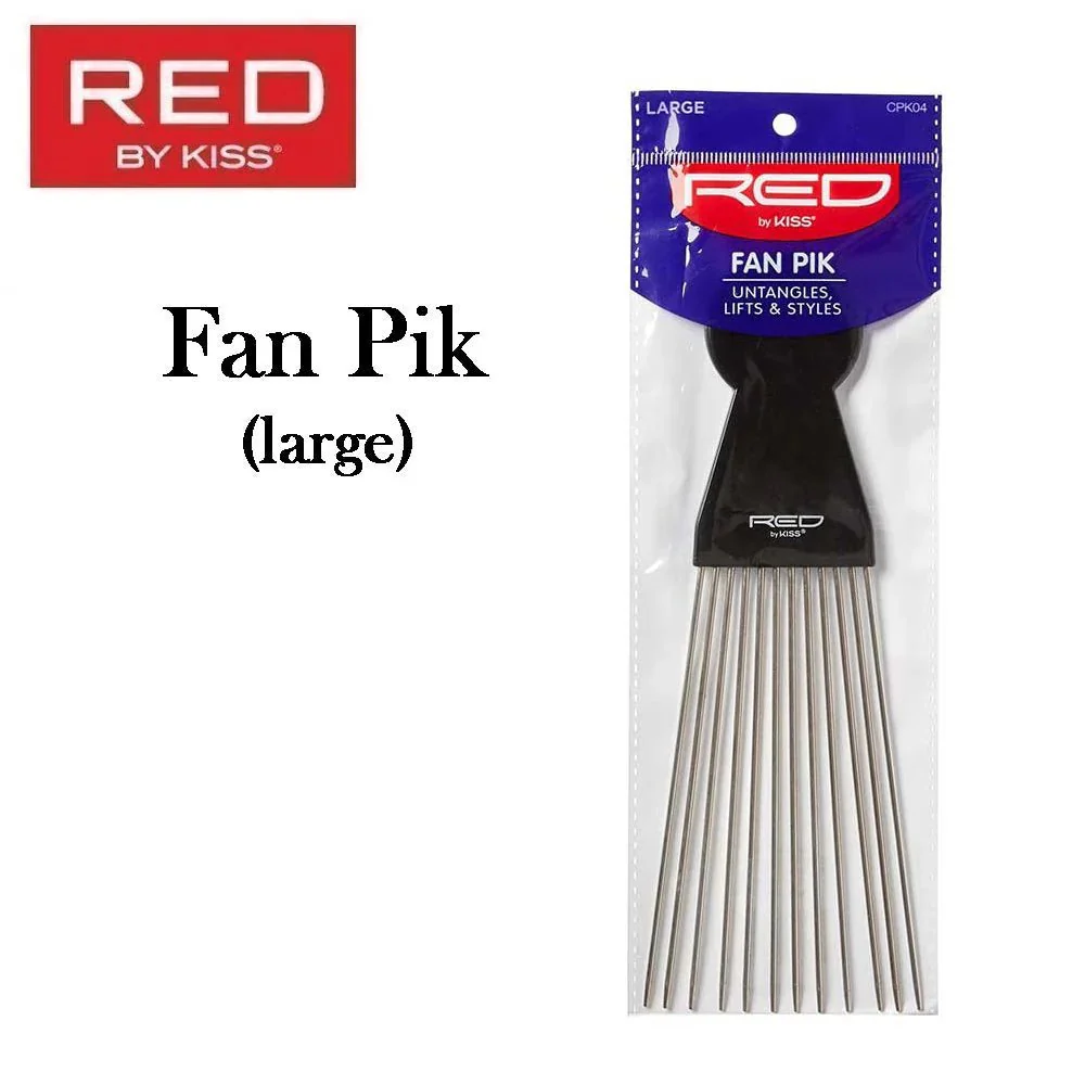 Red by Kiss Fan Pik Comb – Large