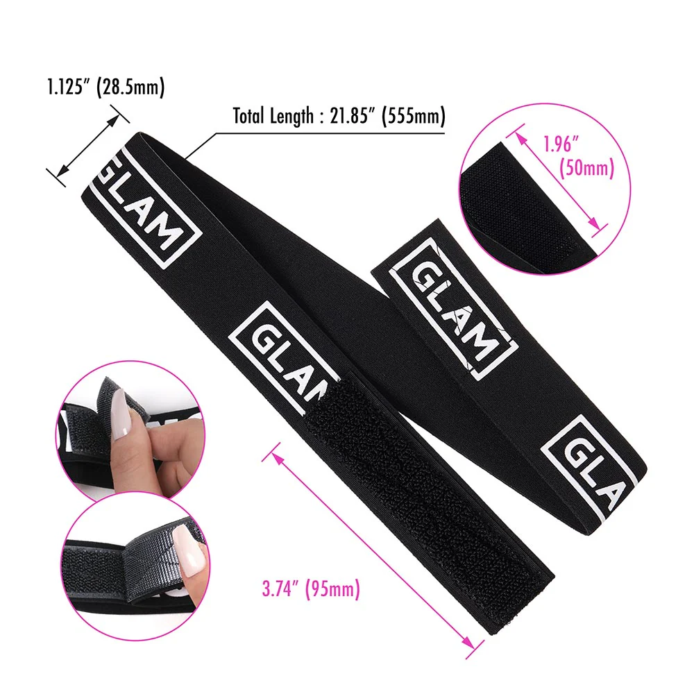 Red by Kiss Fashion Elastic Edge Bands - Image 2