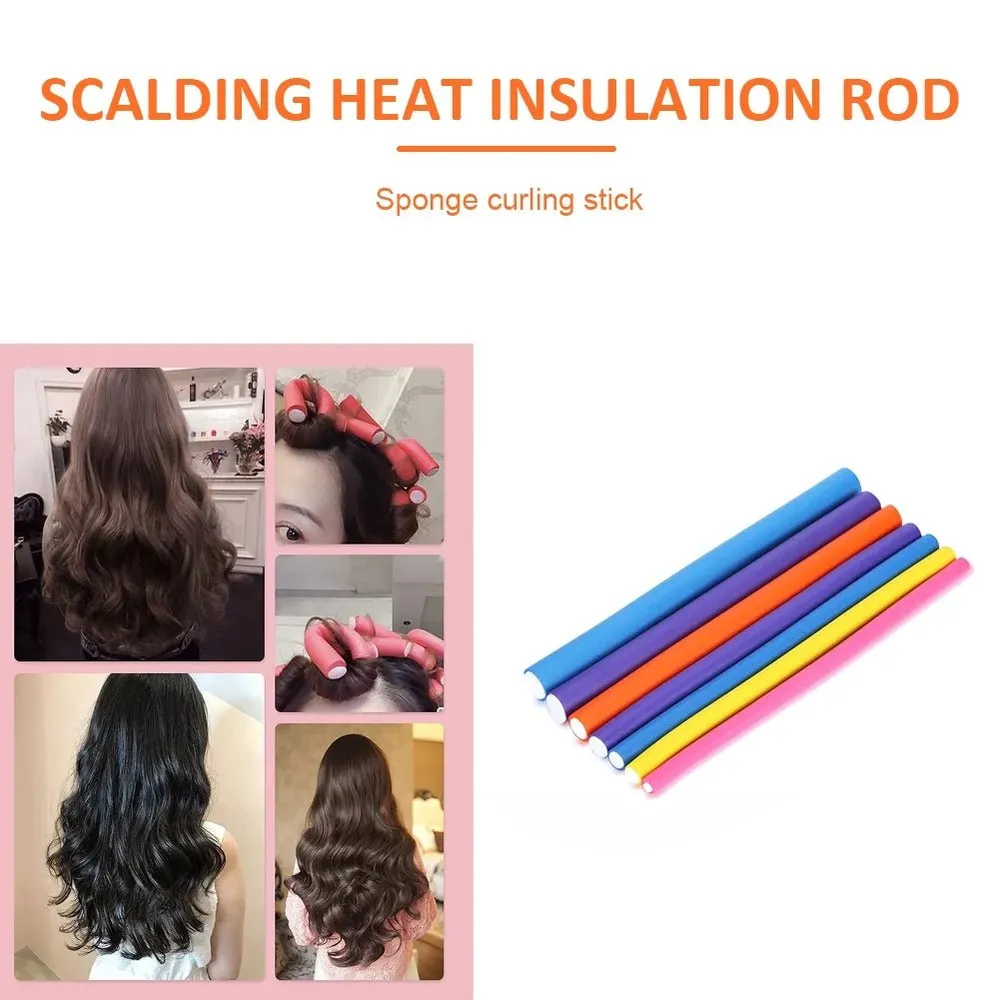 Red by Kiss Flexi Rods β 7" 9/16" Diameter - 12PCS Value Pack for Medium Curls - Image 3