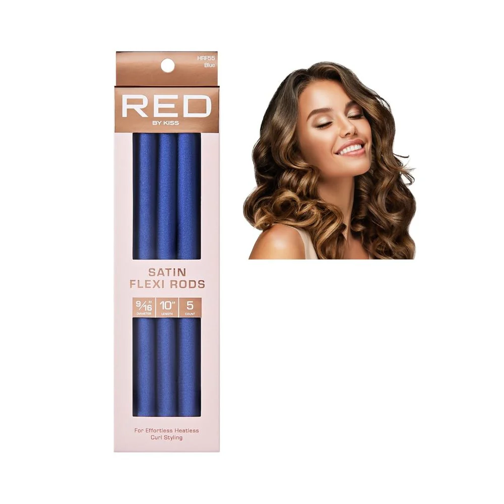 Red by Kiss Satin Flexi Rods - 6 Color Variants - Image 10