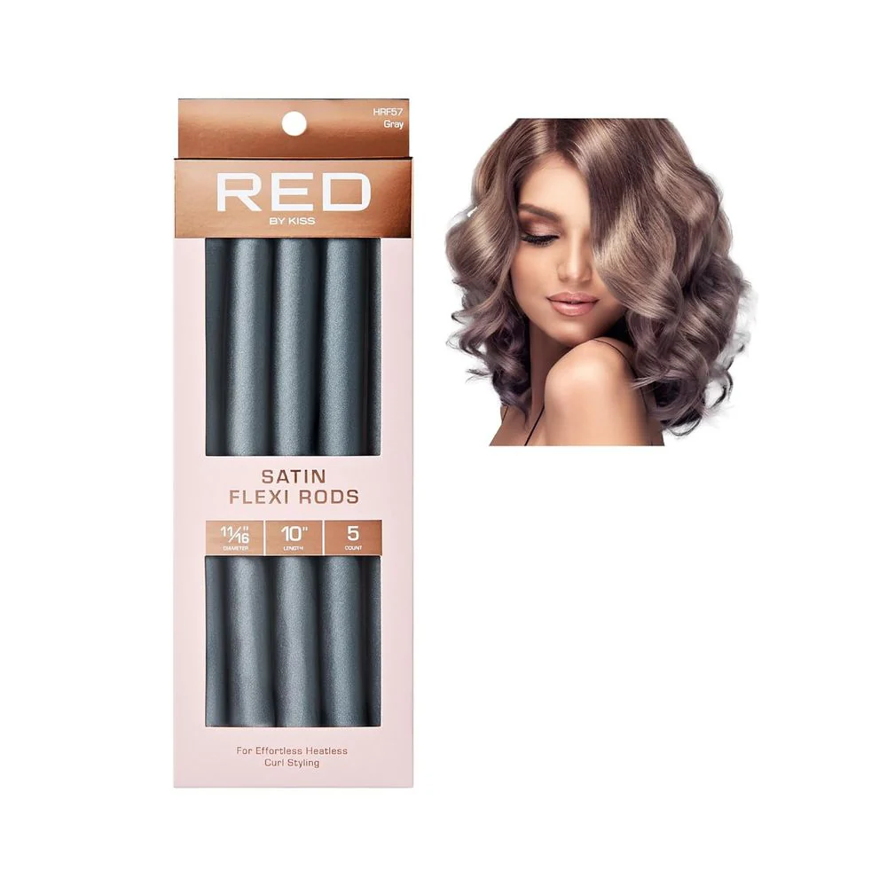 Red by Kiss Satin Flexi Rods - 6 Color Variants - Image 12