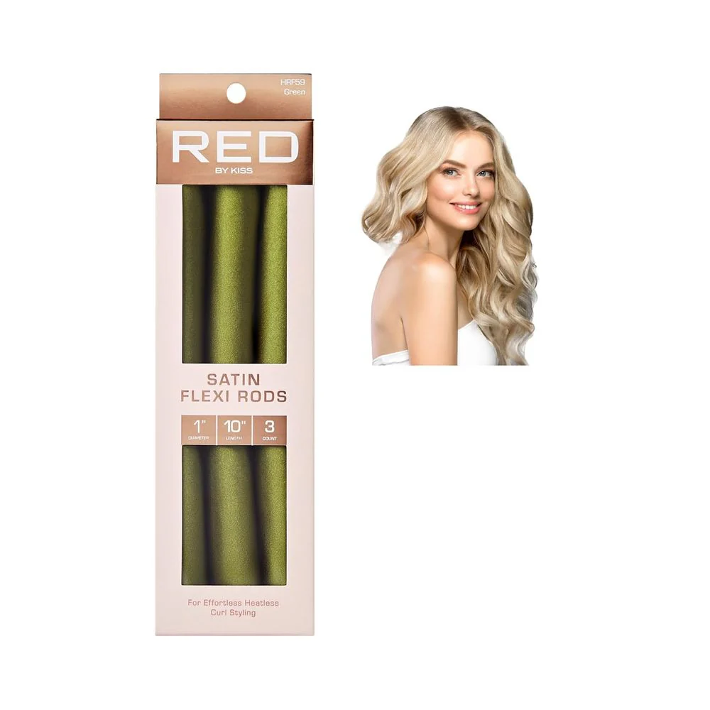 Red by Kiss Satin Flexi Rods - 6 Color Variants - Image 18