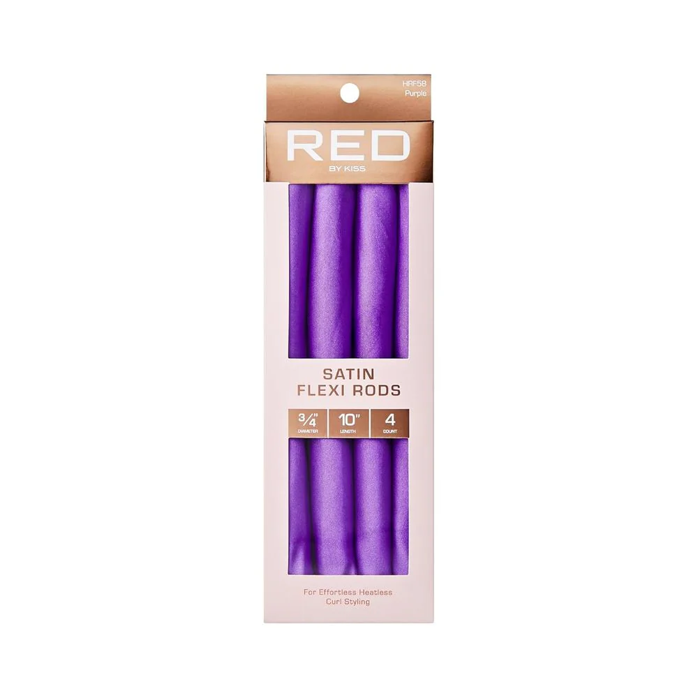 Red by Kiss Satin Flexi Rods - 6 Color Variants - Image 7