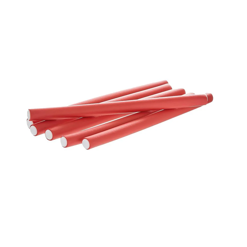 Red by Kiss Flexi Rods ā 7" 1/2" Diameter - 6PCS - Image 2