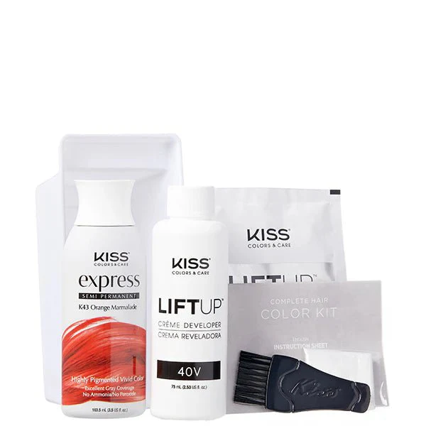 Kiss Color Semi-Permanent Hair Color Set - Image 2
