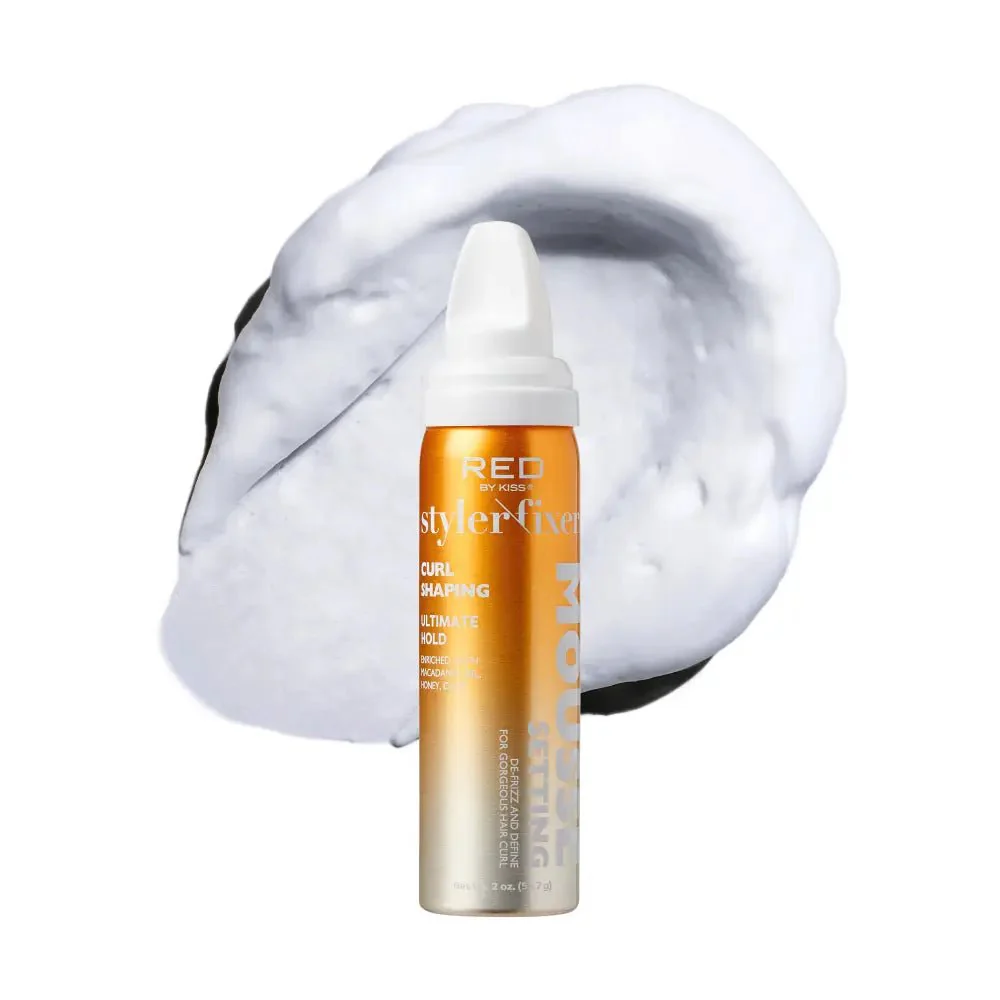 Red by Kiss Frizz Control Setting Mousse - 2oz - Image 6