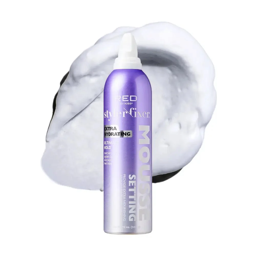 Red by Kiss Frizz Control Setting Mousse -12oz - Image 9