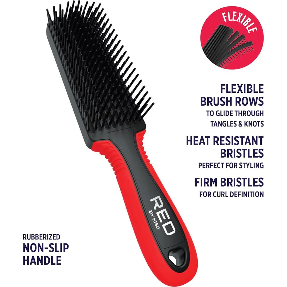 Red by Kiss Glide & Define Detangle Brush - Image 3