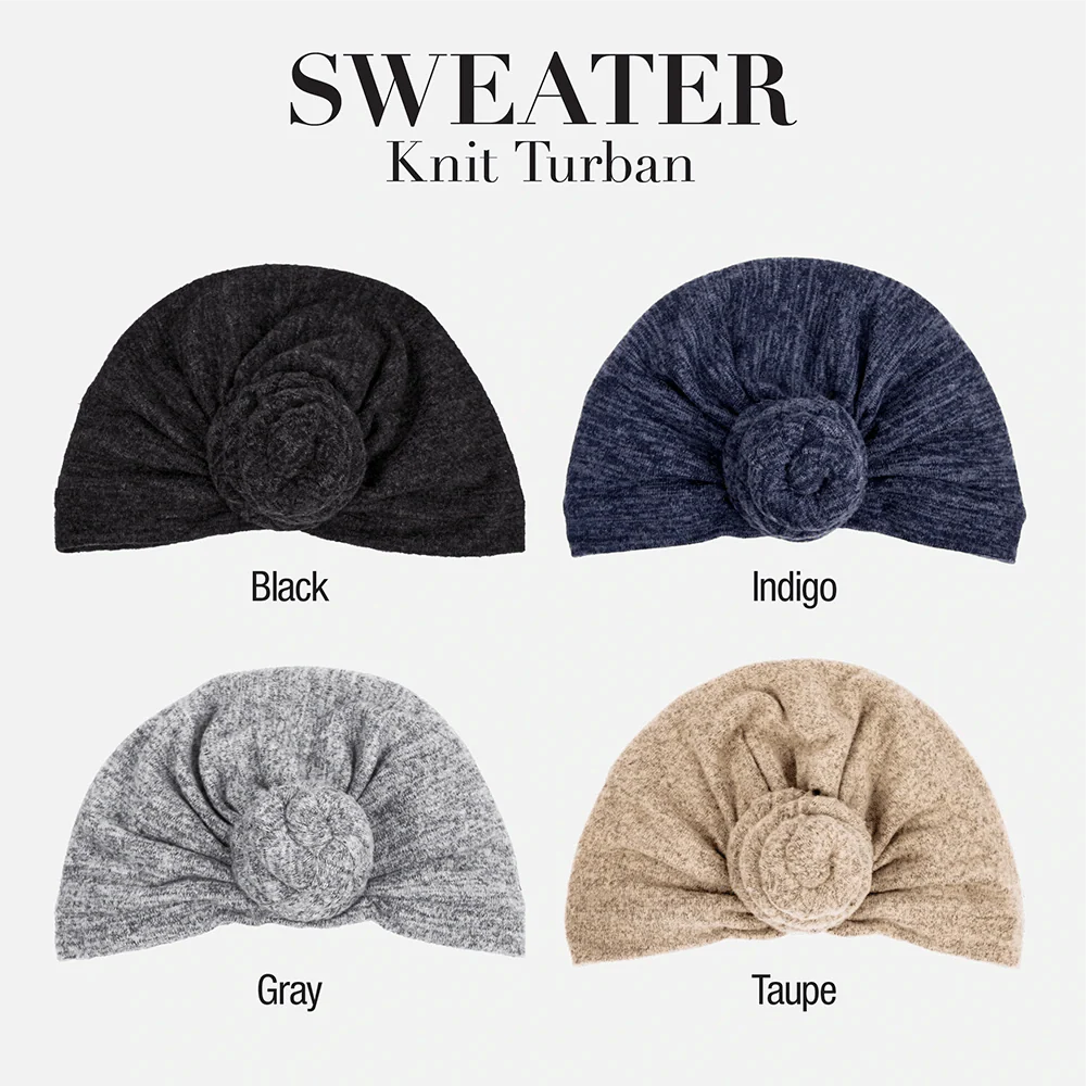 RED By Kiss Sweater Knit Turban - Image 7