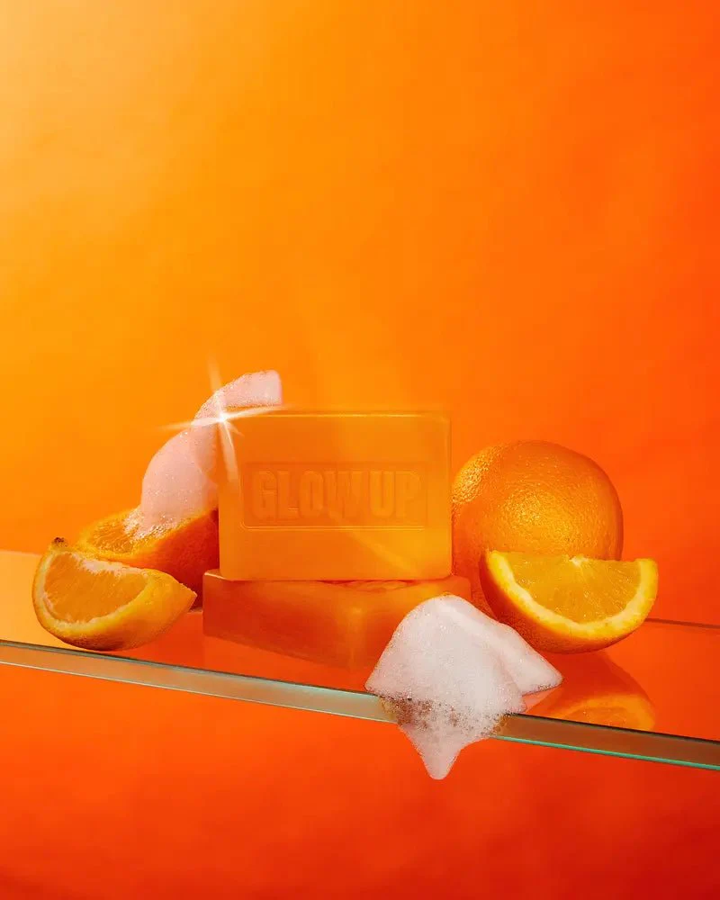 Red By Kiss Glow Up Bar Soap Kojic Acid & Turmeric - 5.29oz - Image 2