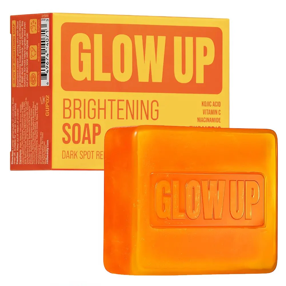 Red By Kiss Glow Up Bar Soap Kojic Acid & Turmeric - 5.29oz - Image 5