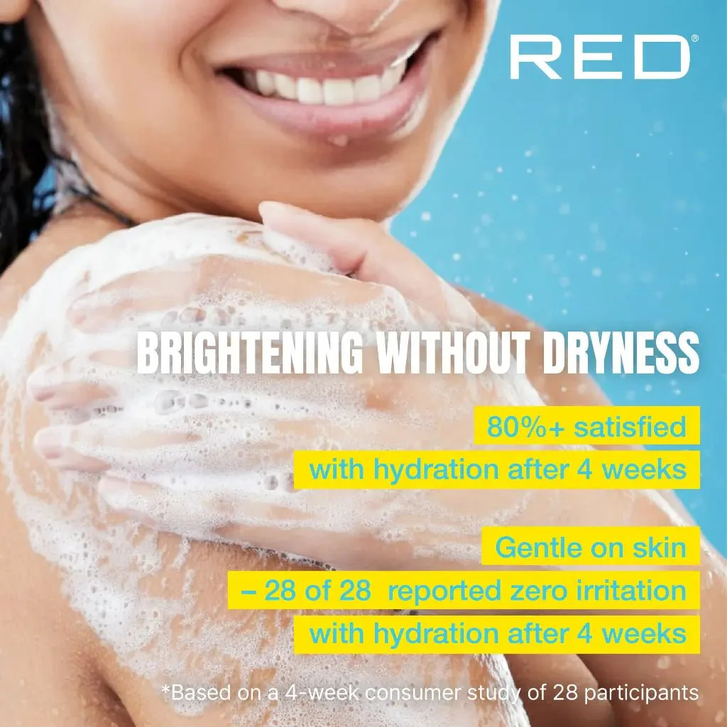 Red By Kiss Glow Up Body Wash Kojic Acid Vitamin C & Niacinamide - Image 5