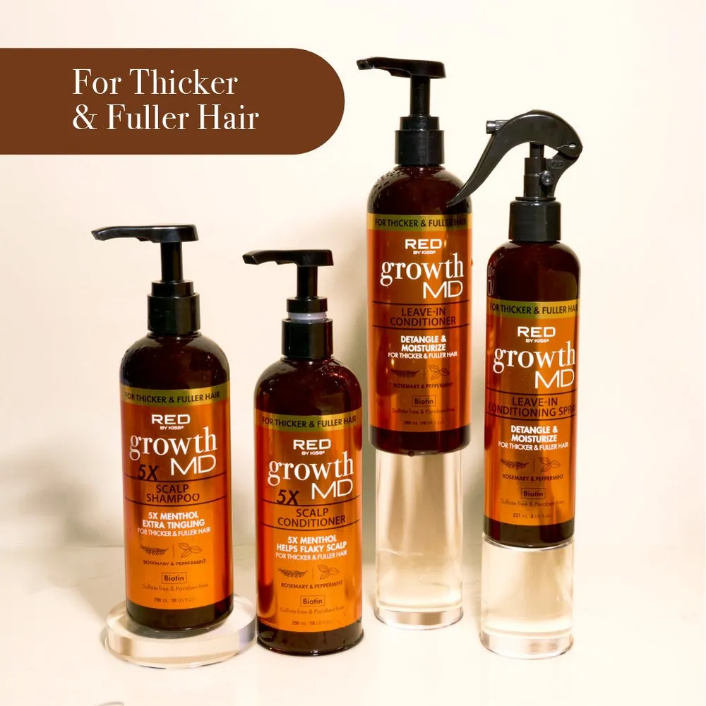 Red by Kiss Growth MD Hair Care Collection
