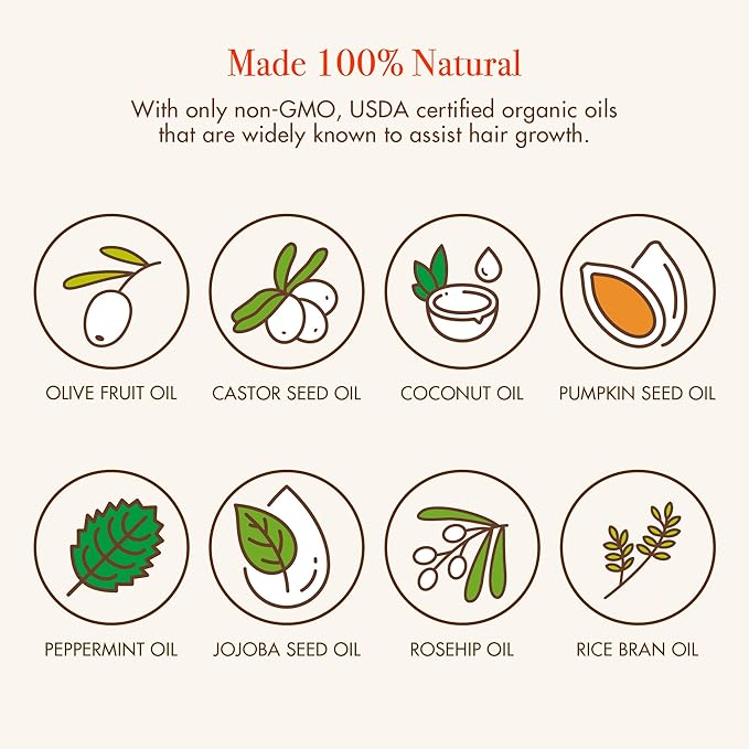 Red by Kiss Growth MD Hair & Scalp Oil - Nourish & Strengthen 2oz/4.5oz - Image 6