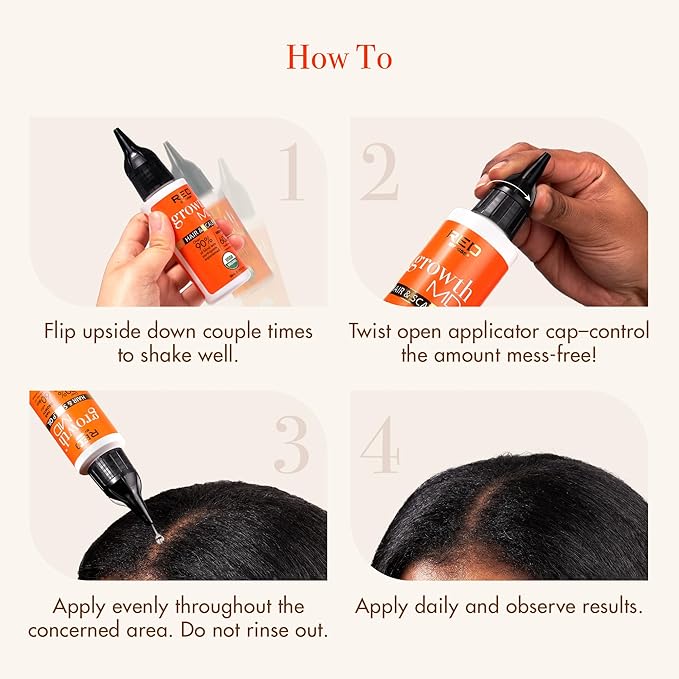 Red by Kiss Growth MD Hair & Scalp Oil - Nourish & Strengthen 2oz/4.5oz - Image 8