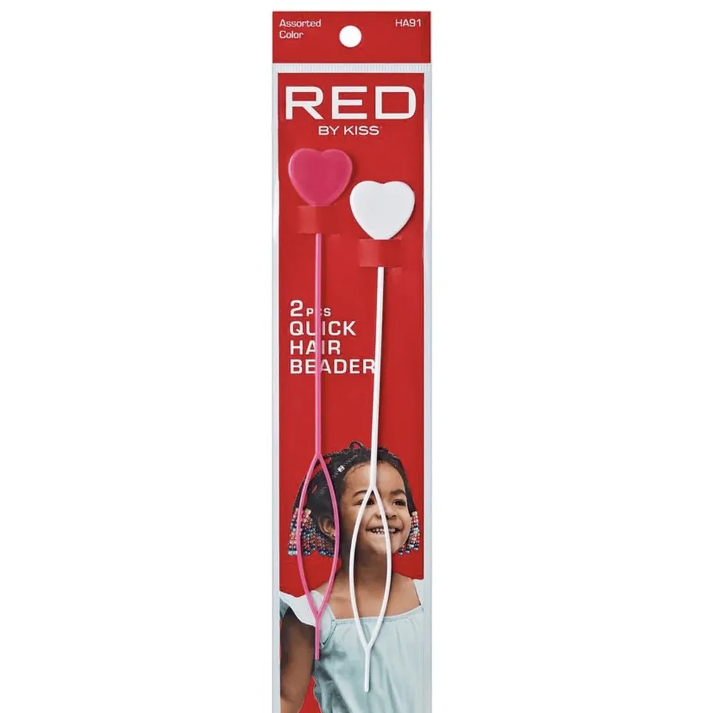 Red by Kiss Hair Beader 2pc Set