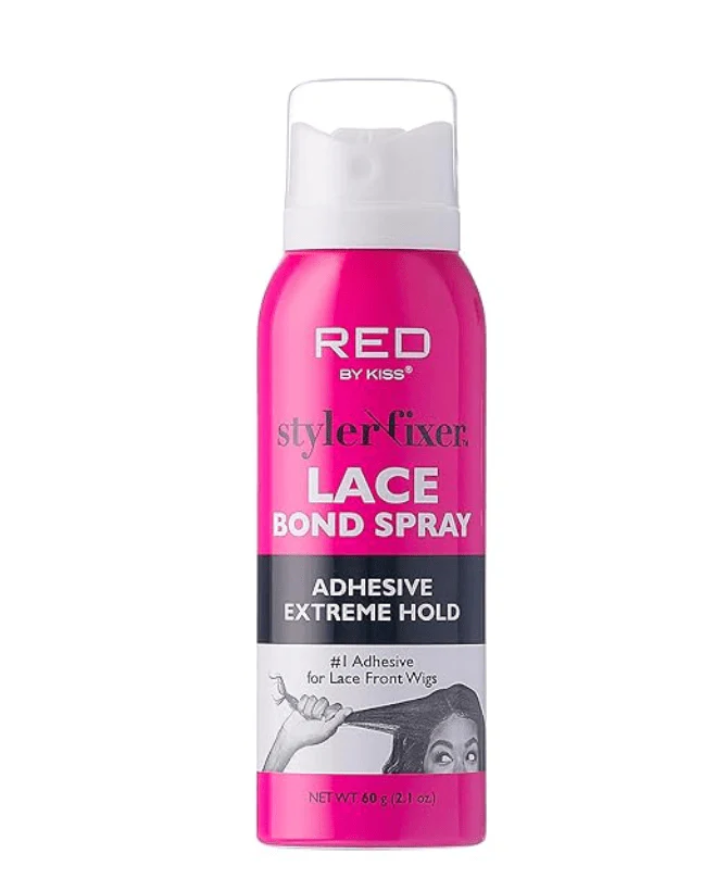 RED by Kiss Hair Glue Spray Adhesive β Extreme Hold - Image 5