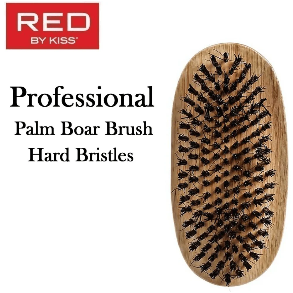 Red by Kiss Hard Palm Boar Brush β Hard - Image 2