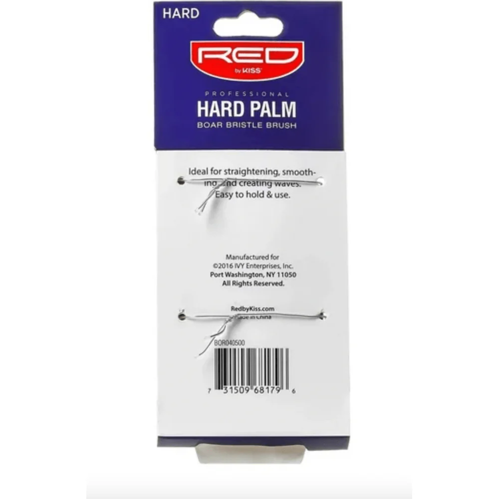 Red by Kiss Hard Palm Boar Brush β Hard - Image 4