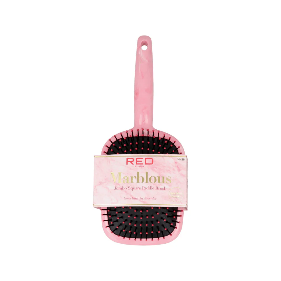 Red by Kiss Marblous Jumbo Paddle Brush - Image 2