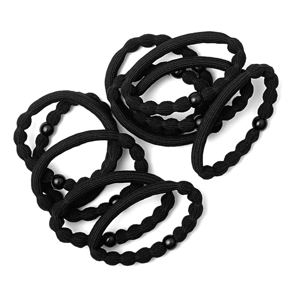 Red by Kiss Maximum Hold Elastic Hair Bands – 10pcs - Image 3