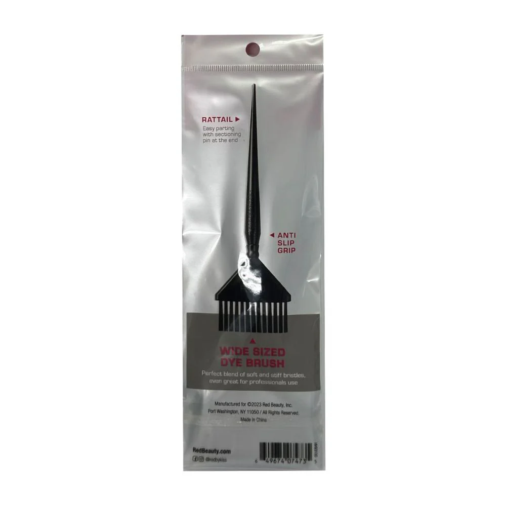 Red by Kiss Professional Dye Brush with Rat Tail โ Precision Application - Image 5