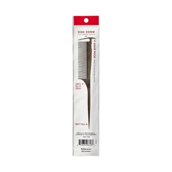 Red by Kiss Axe Comb Rat Tail ā Dual-Ended Comb - Image 6