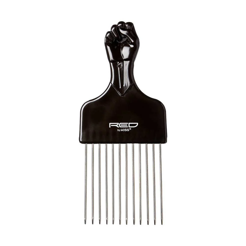 Red by Kiss Afro Styling Pik – Durable Wide-Tooth - Image 4
