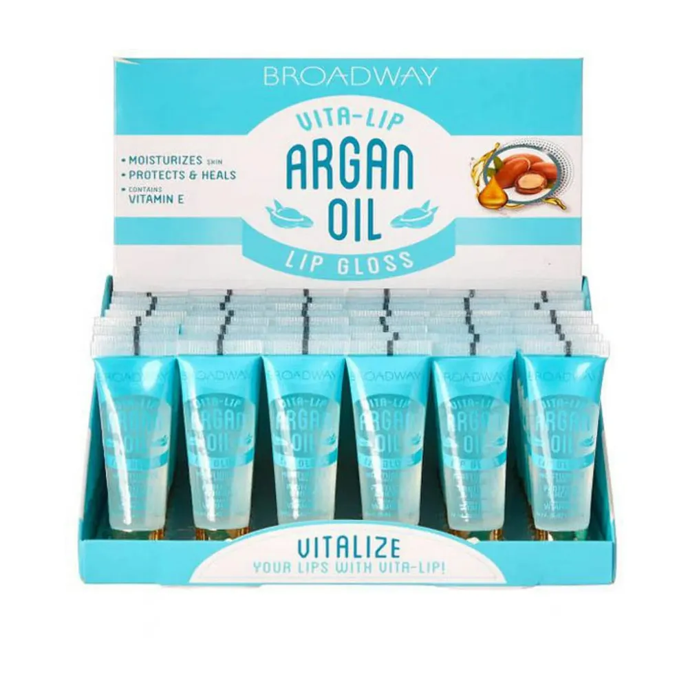Red Broadway Argan Lip Gloss - Image 4