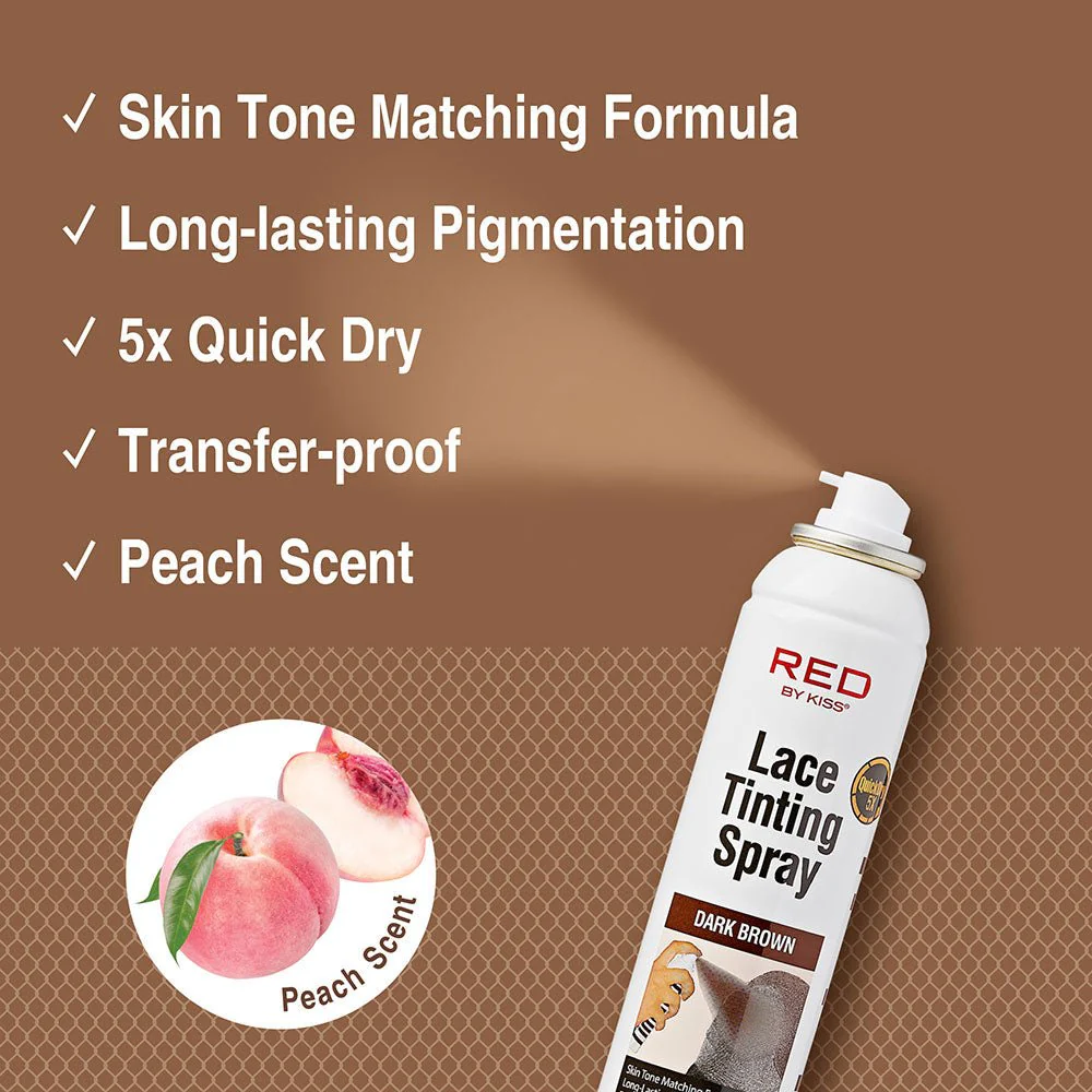 Red by Kiss Lace Tint Spray 2.0 – Upgraded Formula - Image 3