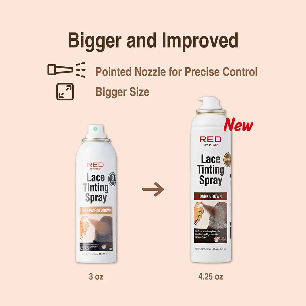 Red by Kiss Lace Tint Spray 2.0 – Upgraded Formula - Image 4