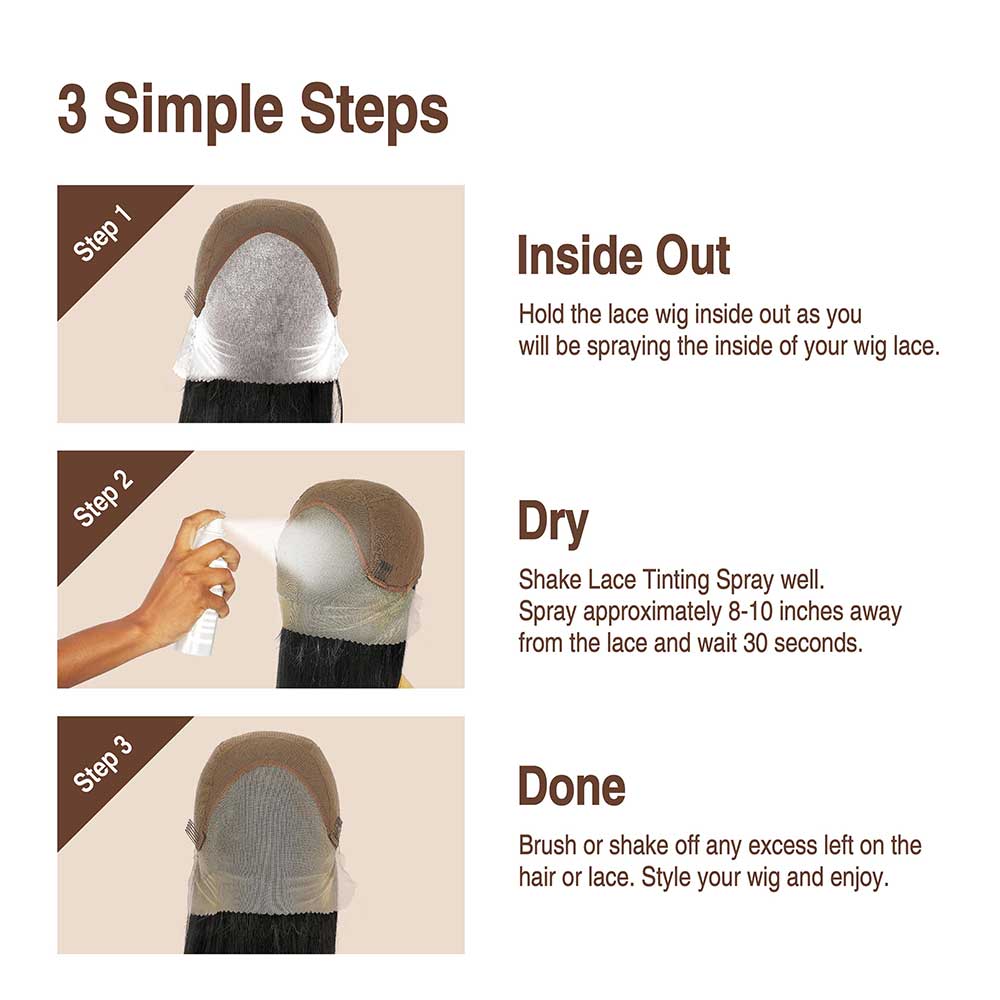 Red by Kiss Lace Tint Spray – 5X Quick Dry - Image 2