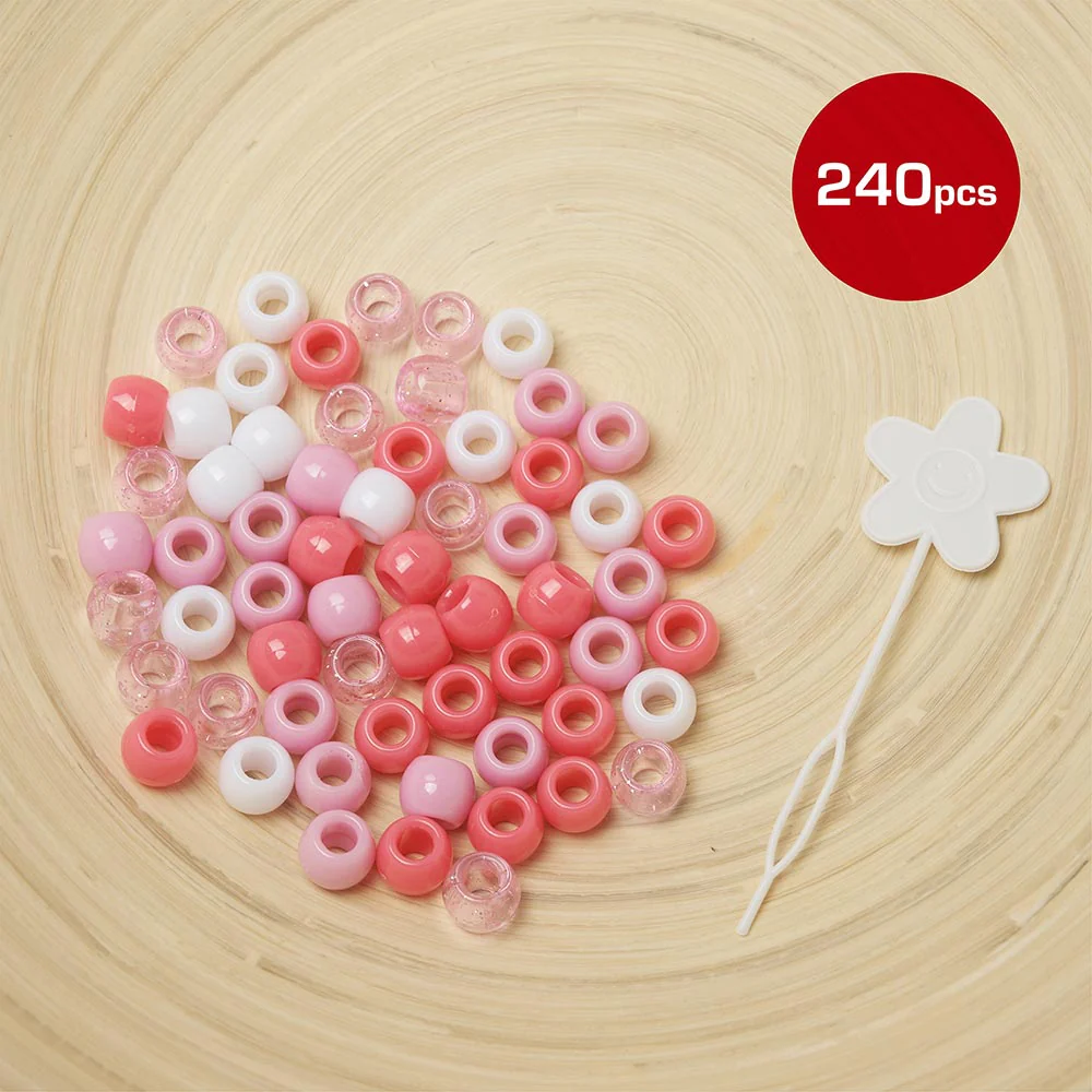 Red by Kiss Large Hair Beads 60pcs - Image 11
