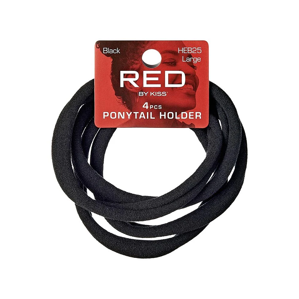 Red by Kiss Large Ponytail Holders - Image 2