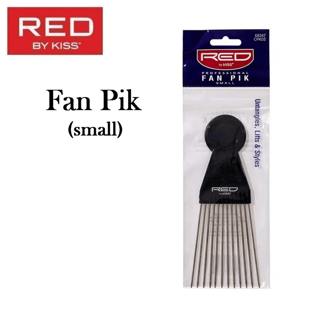 Red by Kiss Fan Pik Comb
