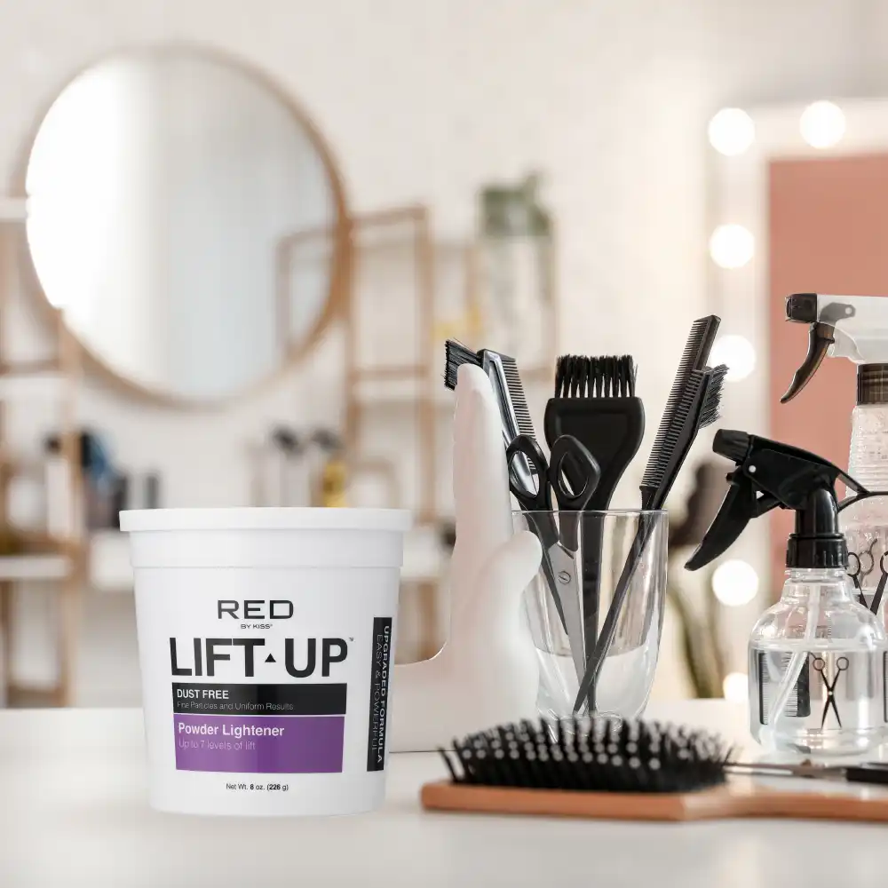Red by Kiss Lift Up Bleach Powder Lightener - Image 6