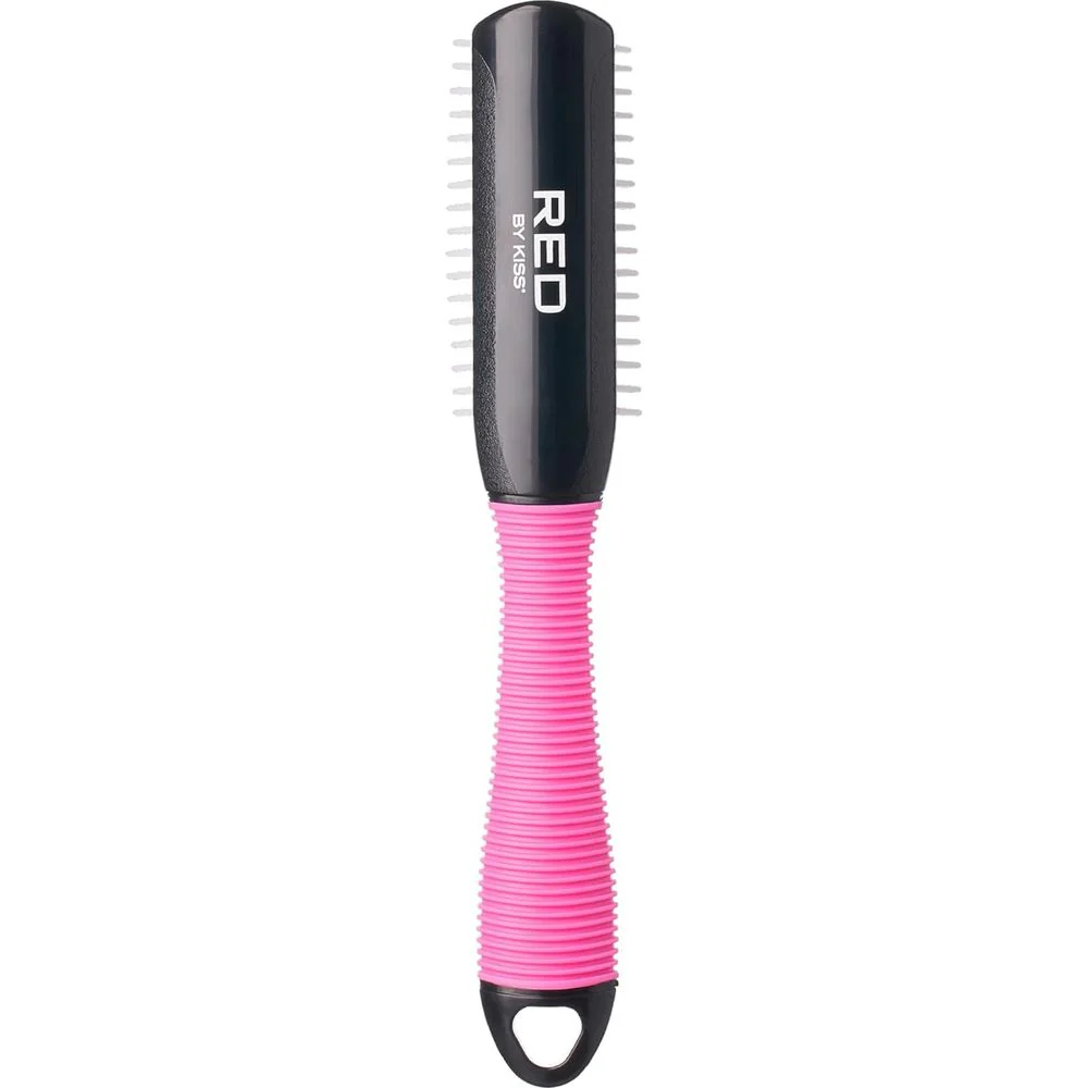 Red by Kiss Detangling Mini Non-Slip Brush β 5-Row Mini Brush - Image 4