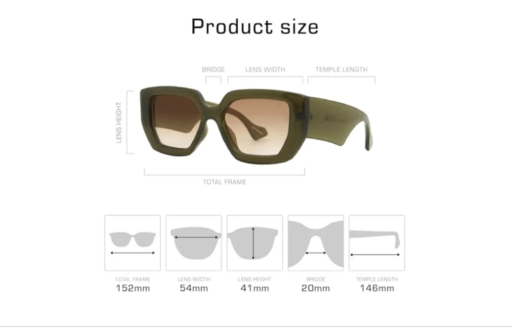 Red by Kiss Mad Shade Classy Frame Sunglasses - UV400 Protection - Image 3