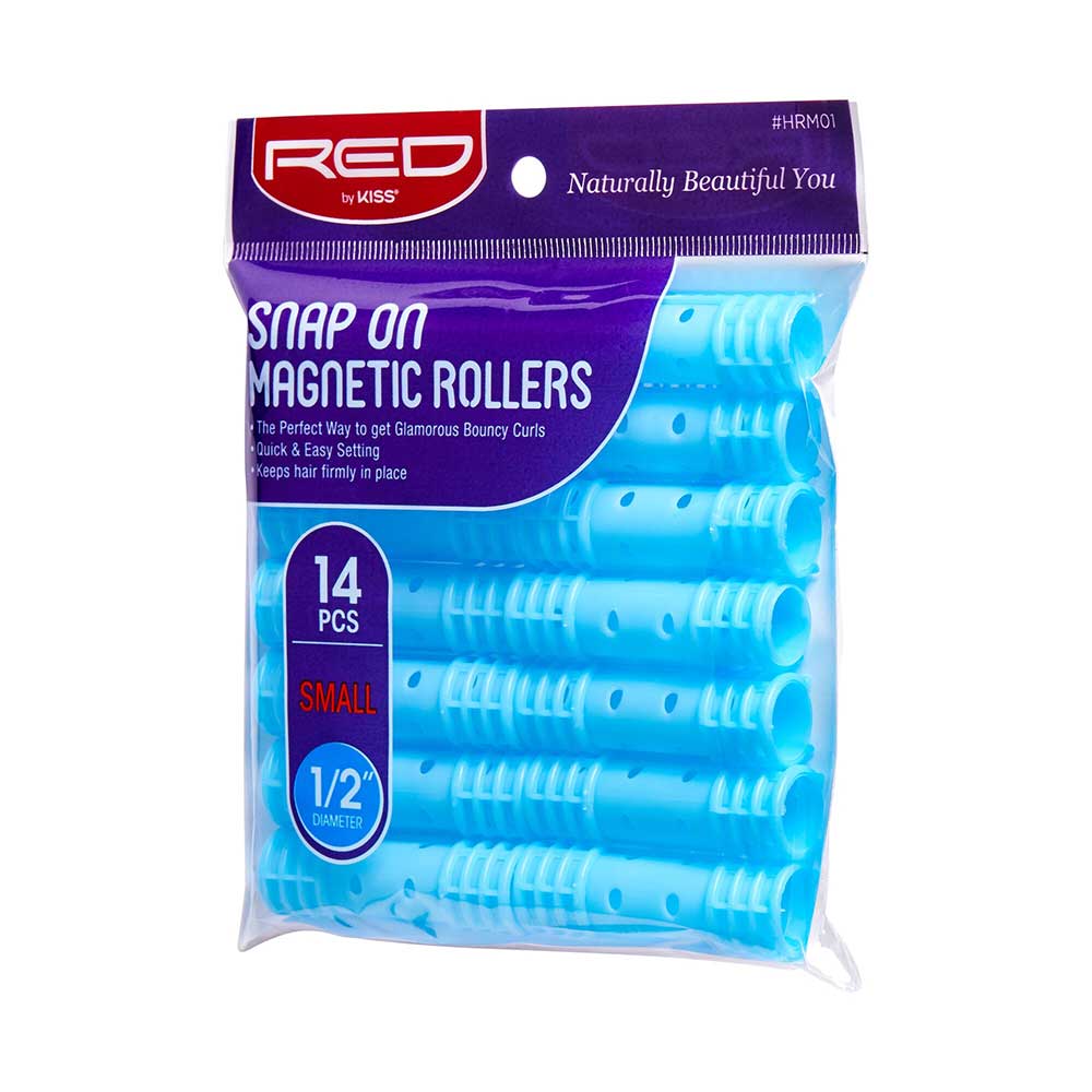 Red by Kiss Snap-On Magnetic Rollers - HRM01–HRM06