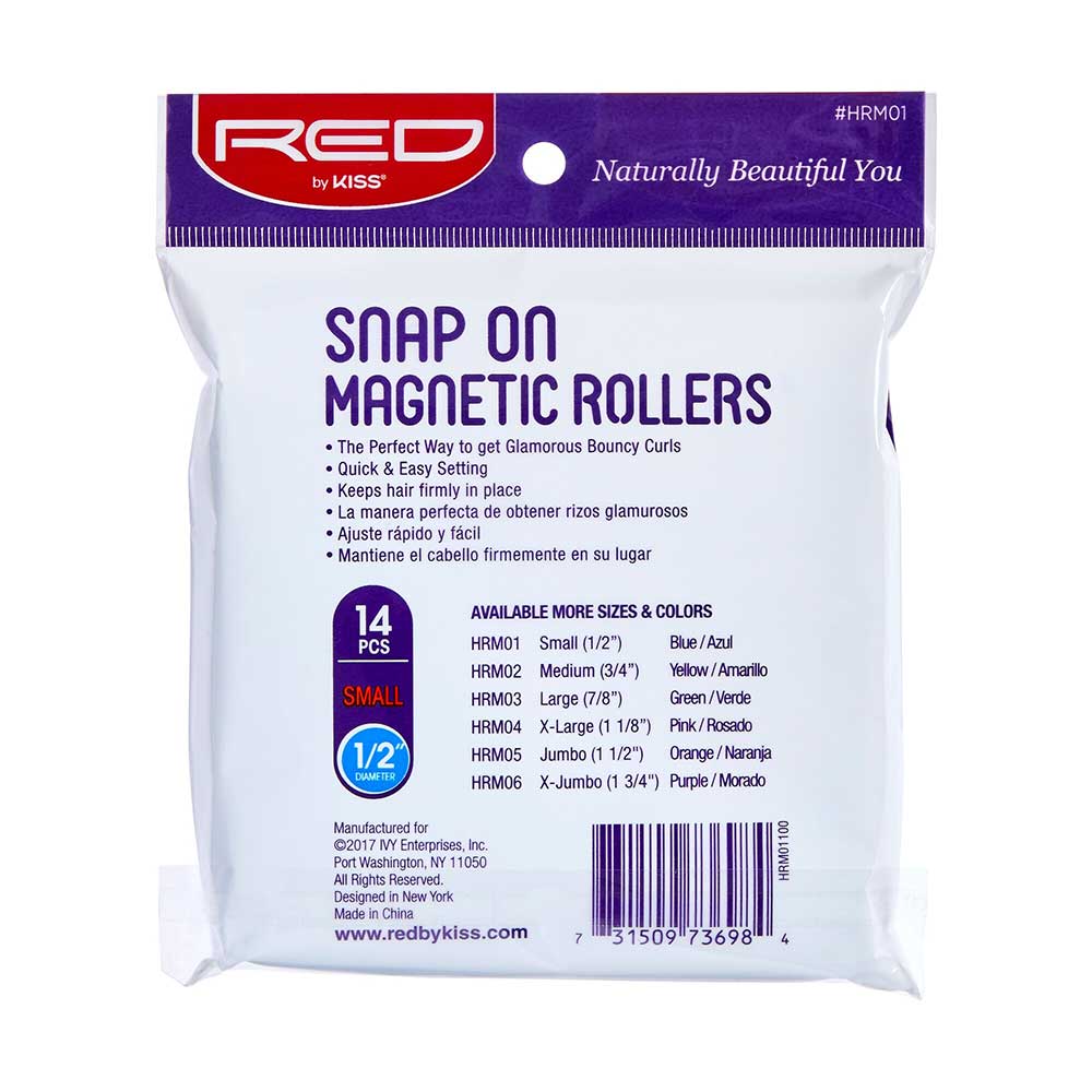Red by Kiss Snap-On Magnetic Rollers - HRM01–HRM06 - Image 11