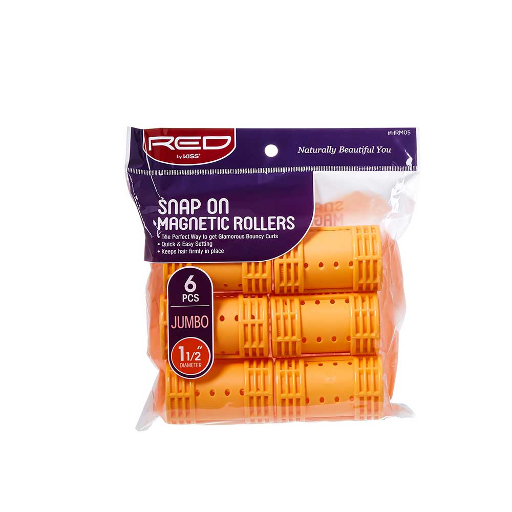 Red by Kiss Snap-On Magnetic Rollers - HRM01–HRM06 - Image 4