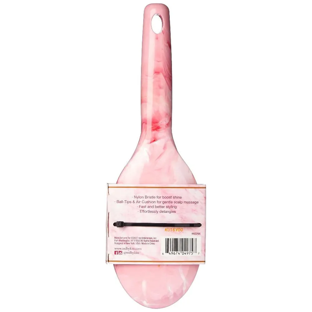 Red by Kiss Marblous Round Paddle Brush - Image 5