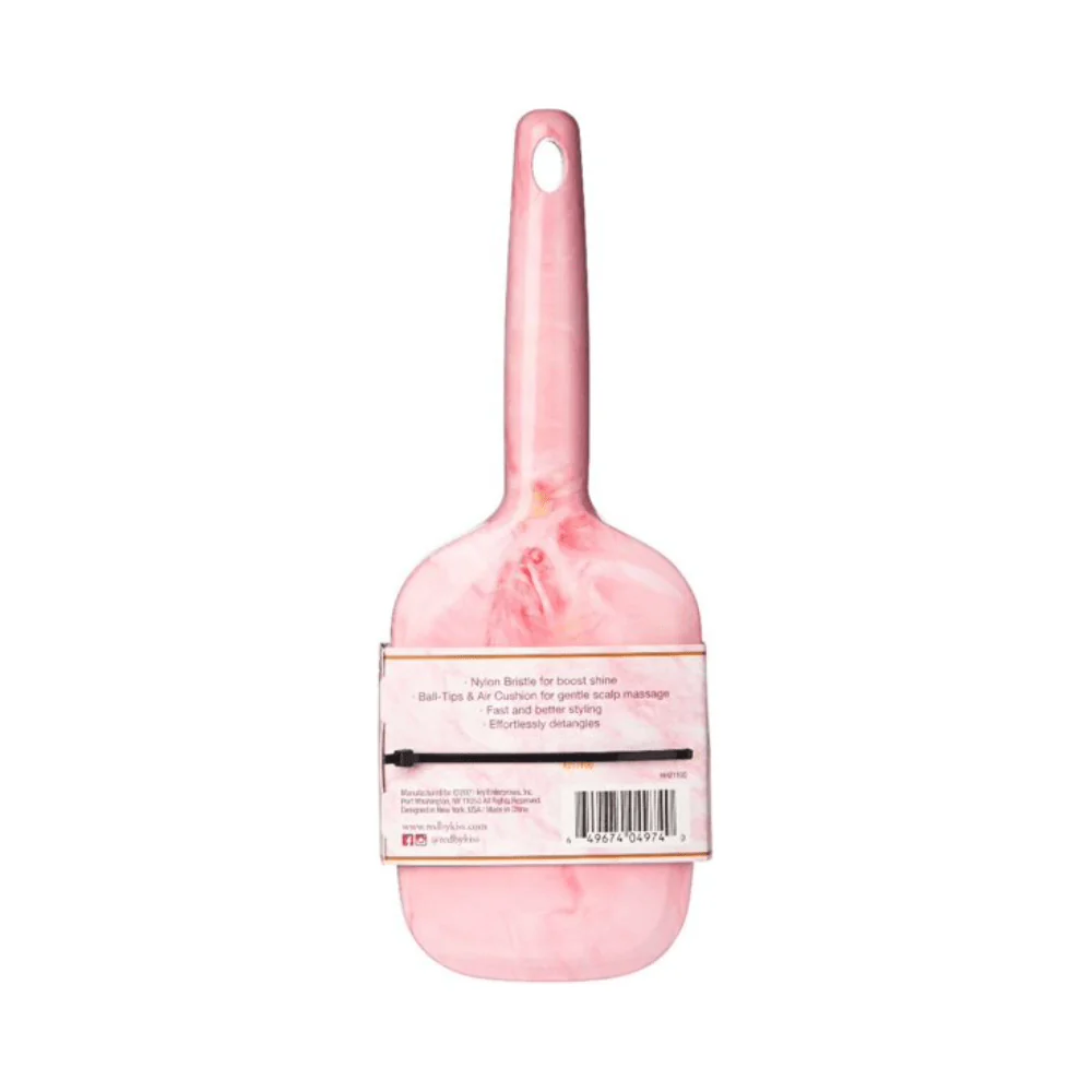 Red by Kiss Marblous Square Paddle Brush –  Full-Size - Image 5
