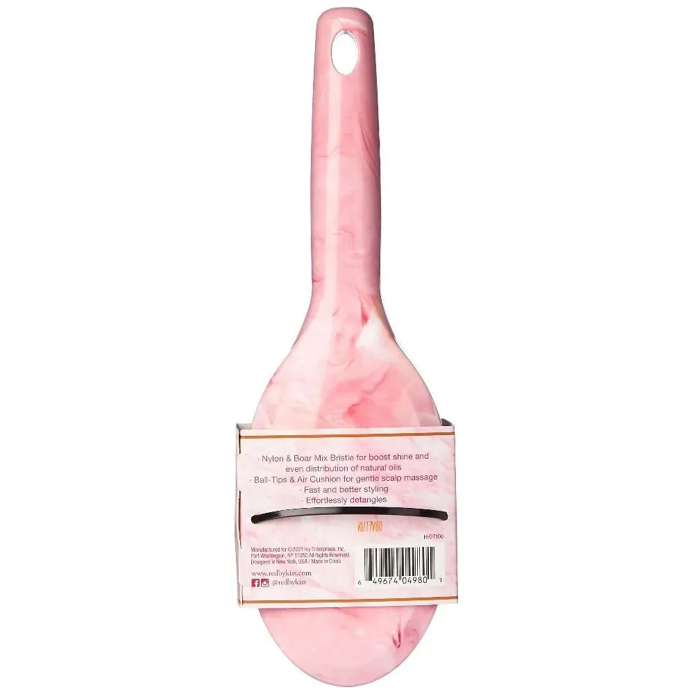 Red by Kiss Marblous Round Paddle Brush - Image 5