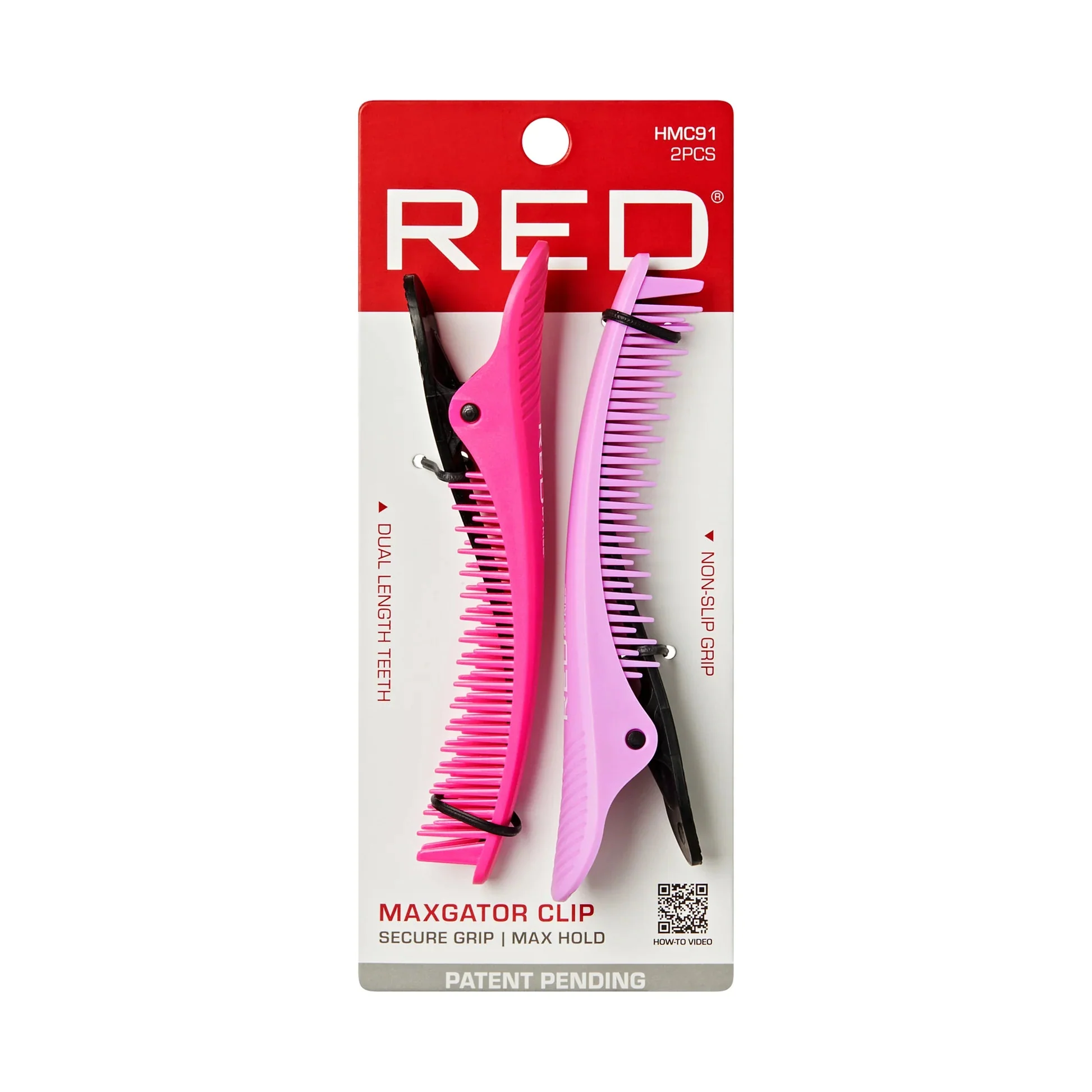 Red By Kiss Maxgator Hair Clips