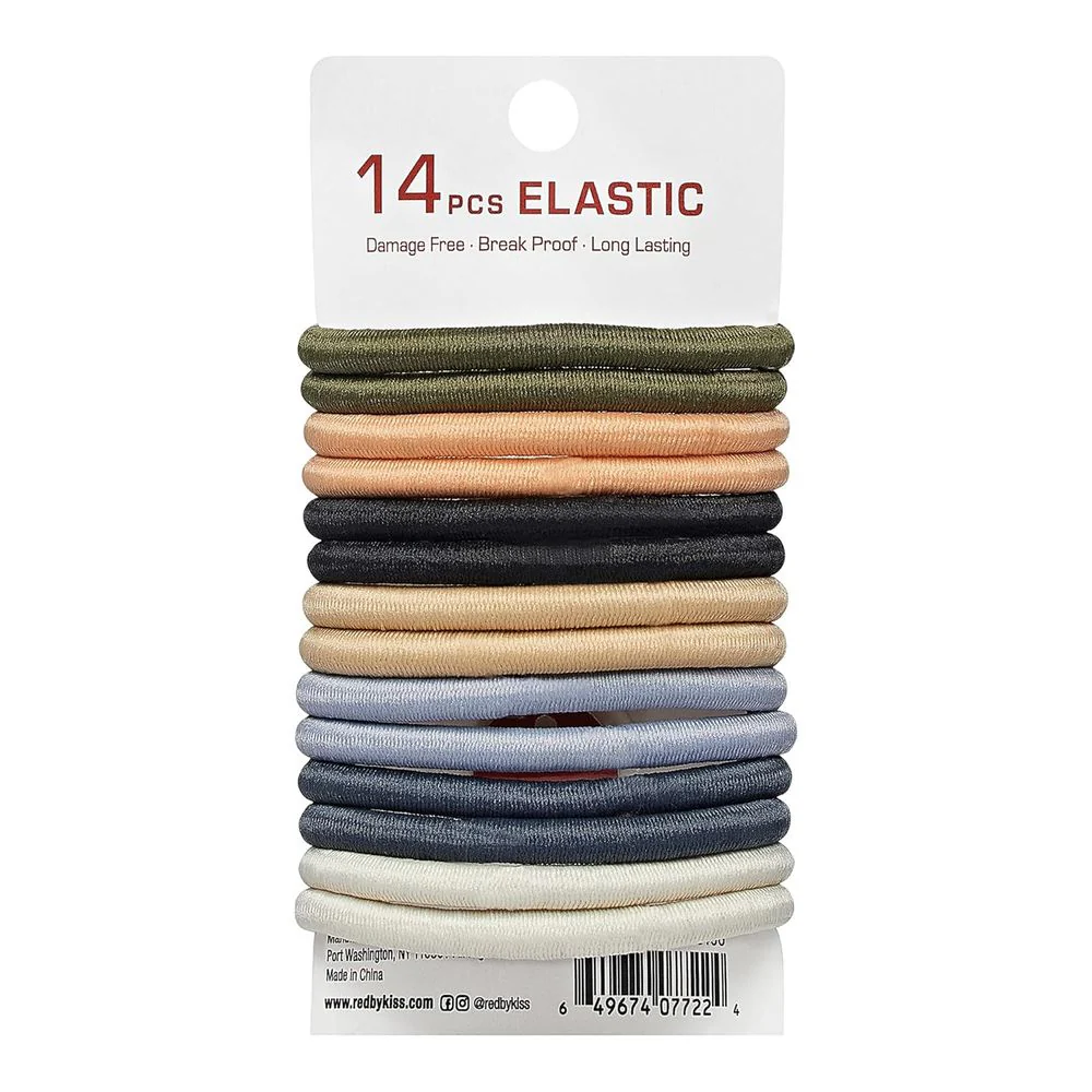 Red by Kiss Maximum Hold Elastic Hair Bands β 5mm - Image 6