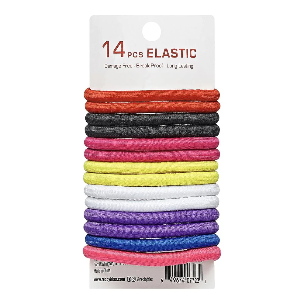 Red by Kiss Maximum Hold Elastic Hair Bands β 5mm - Image 7
