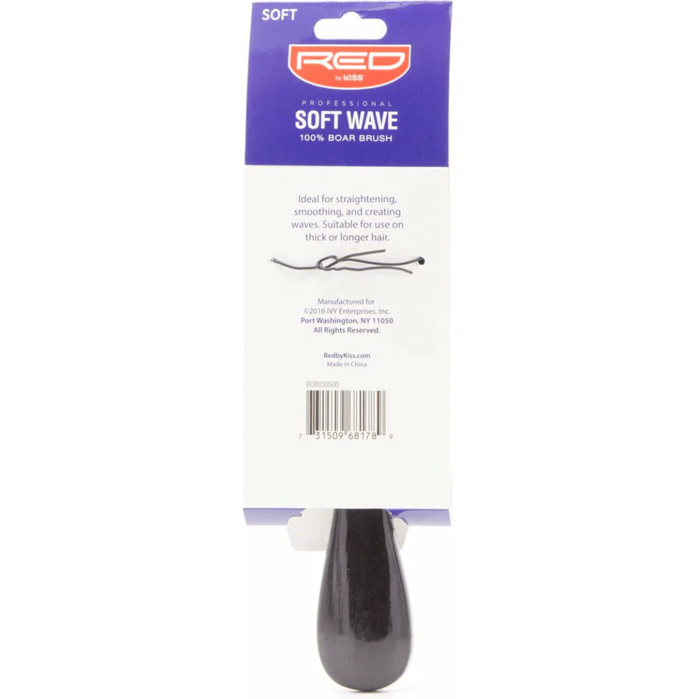 Red by Kiss Soft Wave Boar Brush β Soft - Image 2