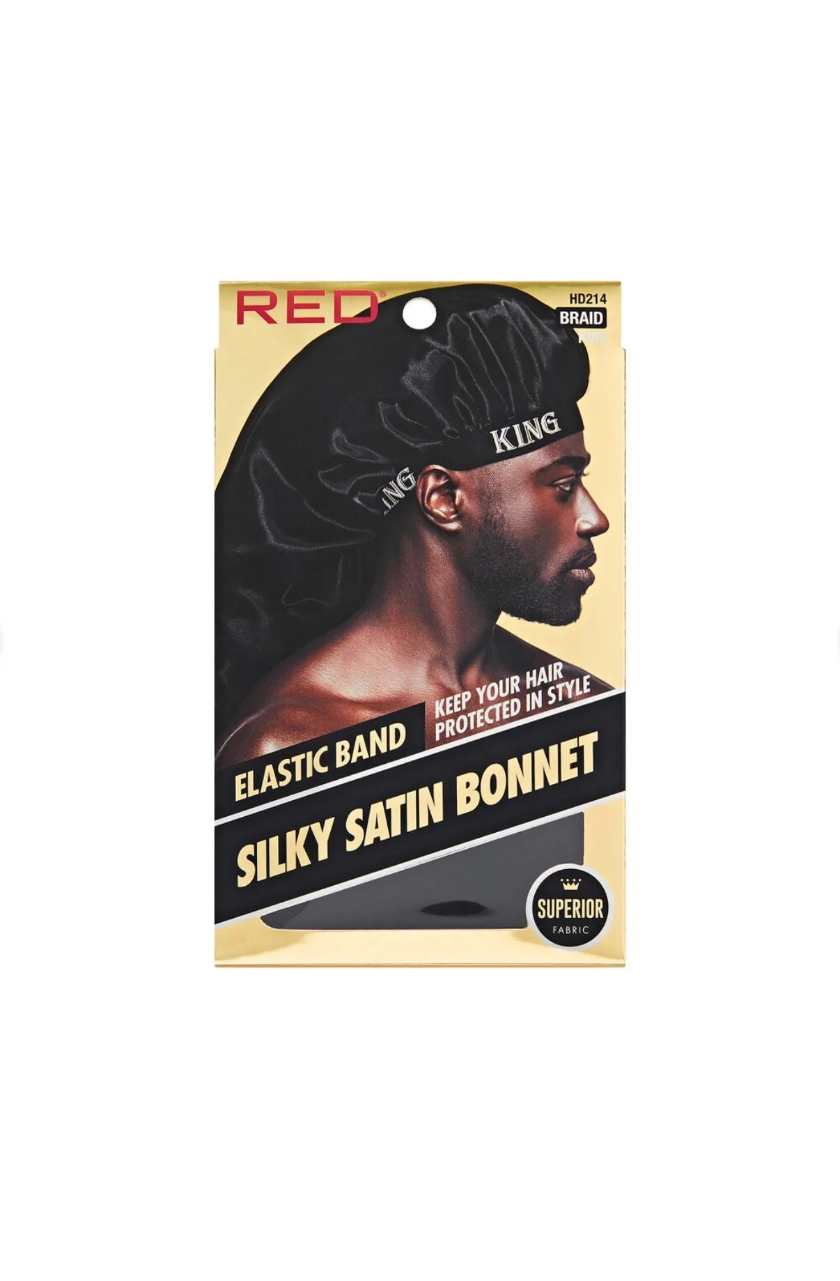 Red By Kiss Men’s Silky Satin Bonnet - Image 5