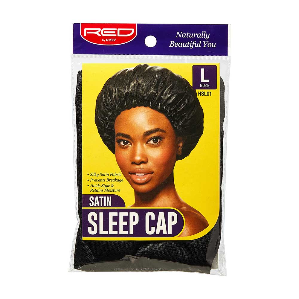 Red by Kiss Satin Sleep Cap